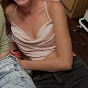 Elegant Pink Women's Intimate Top
